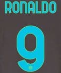 2021-22 Inter Milan HERO SET Third Shirt RONALDO#9 Official Player Issue Size Name Number Set