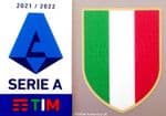 2021-22 Inter Milan**Scudetto & Serie A**Official Player Issue Size Football Soccer Badge Patch Set