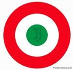 2021-22 Juventus**Coppa Italia Champions**Official Player Issue Size Football Soccer Badge Patch