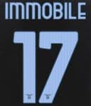 2021-22 Lazio IMMOBILE#17 Third Shirt Official Player Issue Size Name Number Set