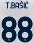 2021-22 Lazio T.BASIC#88 Away Shirt Official Player Issue Size Name Number Set