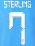 2021-22 Manchester City UCL & FA CUP Home/Third Shirt STERLING#7 Official Football Name Number Set