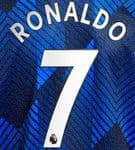 2021-22 Manchester United Home/Third Shirt RONALDO#7 Official Football Name Number Set