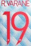 2021-22 Manchester United UCL & FA CUP Away Shirt R.VARANE#19 Official Player Issue Name Number Set