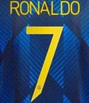 2021-22 Manchester United UCL & FA CUP Third Shirt RONALDO#7 Official Player Issue Name Number Set