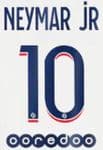 2021-22 PSG Paris NEYMAR JR#10 Fourth Shirt Official Player Issue Size Name Number Set