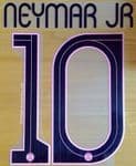2021-22 PSG**Paris St Germain**UCL Away Shirt NEYMAR JR#10 Official Player Issue Name Number Set