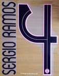 2021-22 PSG**Paris St Germain**UCL Away Shirt SERGIO RAMOS#4 Official Player Issue Name Number Set