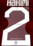 2021-22 PSG**Paris St Germain**UCL Third Shirt HAKIMI#2 Official Player Issue Name Number Set
