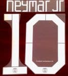 2021-22 PSG**Paris St Germain**UCL Third Shirt NEYMAR JR#10 Official Player Issue Name Number Set