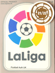 2021-22 Real Madrid LA LIGA CHAMPIONS Official Football Player Issue Size Soccer Badge Patch Set