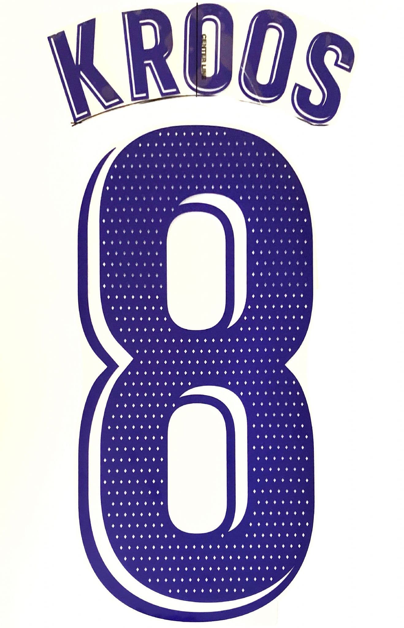 2021-22 Real Madrid LA LIGA Home Shirt KROOS 8 Official Player