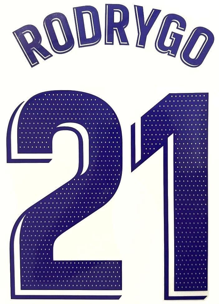 2021 22 Real Madrid LA LIGA Home Shirt RODRYGO 21 Official Player Issue 2021-22-real-madrid-la-liga-home-shirt-rodrygo-21-official-player-issue