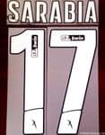2021-22 Sporting Lisbon LIGA BWIN Third Shirt SARABIA#17 Official Player Issue Size Name Number Set