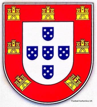2021-22 Sporting Lisbon PORTUGUESE COAT OF ARMS Official Player Issue Size Football Badge Patch