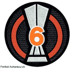 2021-23 Sevilla**EUROPA LEAGUE BOH 6**Official Player Issue Size Football Soccer Badge Patch