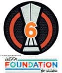 2021-23 Sevilla**EUROPA LEAGUE BOH 6**Official Player Issue Size Football Soccer Badge Patch Set