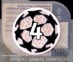 2021-24 Ajax Amsterdam**UCL STARBALL BOH 4**Official Player Issue Size Football Soccer Badge Patch