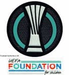 2021-24 Europa Conference League & UEFA Foundation Official Player Issue Size Badge Patch Set