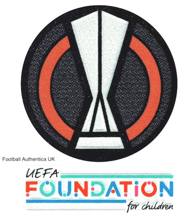 Patch / Insigne UEFA Europa League Pour Maillot - Fondation 10 Ans - À Repasser Ou Coudre - Manchester United - Multicolore