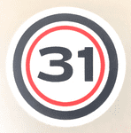 2021-25 Barcelona Copa Del Rey Winners#31 Official Player Issue Size Football Badge Patch