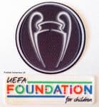 2021 Chelsea UCL CHAMPIONS Official Player Issue Size Football Soccer Badge Patch Set