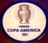 2021 Copa America Tournament Official Player Issue Size Football Soccer Badge Patch