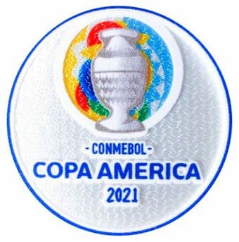 2021 Copa America Tournament Official Player Issue Size Football Soccer Badge Patch