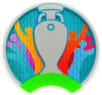 2021 European Championships Tournament*EURO 2020*Official Dekographics Player Issue Size Badge Patch