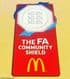 2021 FA Community Shield Official Player Issue Size Football Soccer Badge Patch
