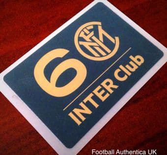 2021 Inter Milan**60 Inter Club**Official Player Issue Size Football Soccer Badge Patch