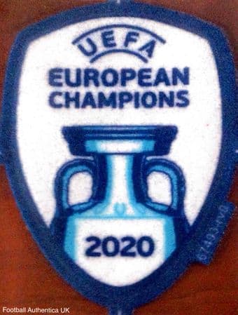 2021 Italy**EURO 2020 CHAMPIONS**Official Player Issue Size Football Soccer Badge Patch