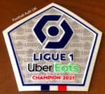 2021 Lille**French Ligue 1 Champion**Official Player Issue Size Football Soccer Badge Patch