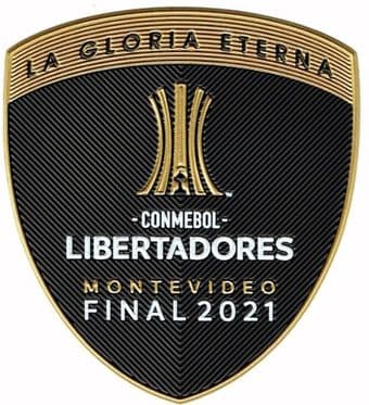 2021 Palmeiras vs Flamengo**Copa Libertadores Final**Official Player Issue Football Badge Patch