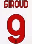 2022-23 AC Milan Away Shirt GIROUD#9 Official Player Issue Size Name Number Set