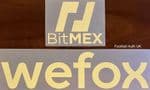 2022-23 AC Milan WEFOX & BITMEX Fourth Shirt Official Player Issue Football Sponsor Logo Set