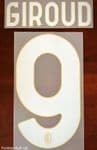 2022-23 AC Milan**X KOCHE**Fourth Shirt GIROUD#9 Official Player Issue Size Name Number Set