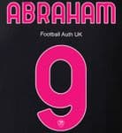 2022-23 AS Roma ABRAHAM#9 Third Shirt Official Player Issue Size Name Number Set