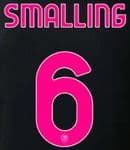 2022-23 AS Roma SMALLING#6 Third Shirt Official Player Issue Size Name Number Set