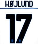 2022-23 Atalanta Away/Third Shirt HOJLUND#17 Official Player Issue Size Name Number Set