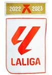 2022-23 Barcelona LA LIGA CHAMPIONS Official Football Player Issue Size Soccer Badge Patch Set