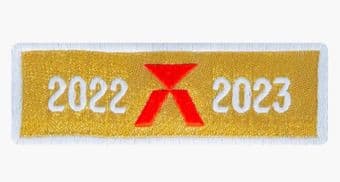 2022-23 Barcelona LA LIGA CHAMPIONS Official Football Player Issue Size Soccer Badge Patch