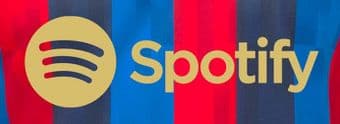 2022-23 Barcelona SPOTIFY Home Shirt Official Player Issue Size Football Soccer Sponsor Logo