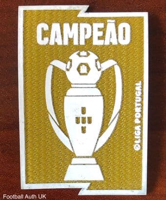 2022-23 Benfica LIGA BWIN CAMPEAO CHAMPIONS Official Player Issue Size Football Badge Patch