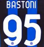 2022-23 Inter Milan BASTONI#95 Home Shirt Official Player Issue Size Name Number Set