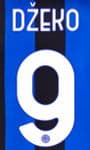 2022-23 Inter Milan DZEKO#9 Home Shirt Official Player Issue Size Name Number Set