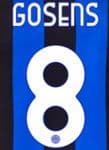 2022-23 Inter Milan GOSENS#8 Home Shirt Official Player Issue Size Name Number Set