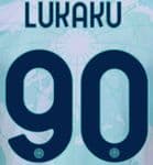 2022-23 Inter Milan LUKAKU#90 Away Shirt Official Player Issue Size Name Number Set