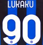 2022-23 Inter Milan LUKAKU#90 Home Shirt Official Player Issue Size Name Number Set