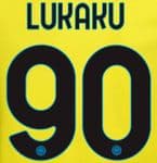 2022-23 Inter Milan Third Shirt LUKAKU#90 Official Player Issue Size Name Number Set